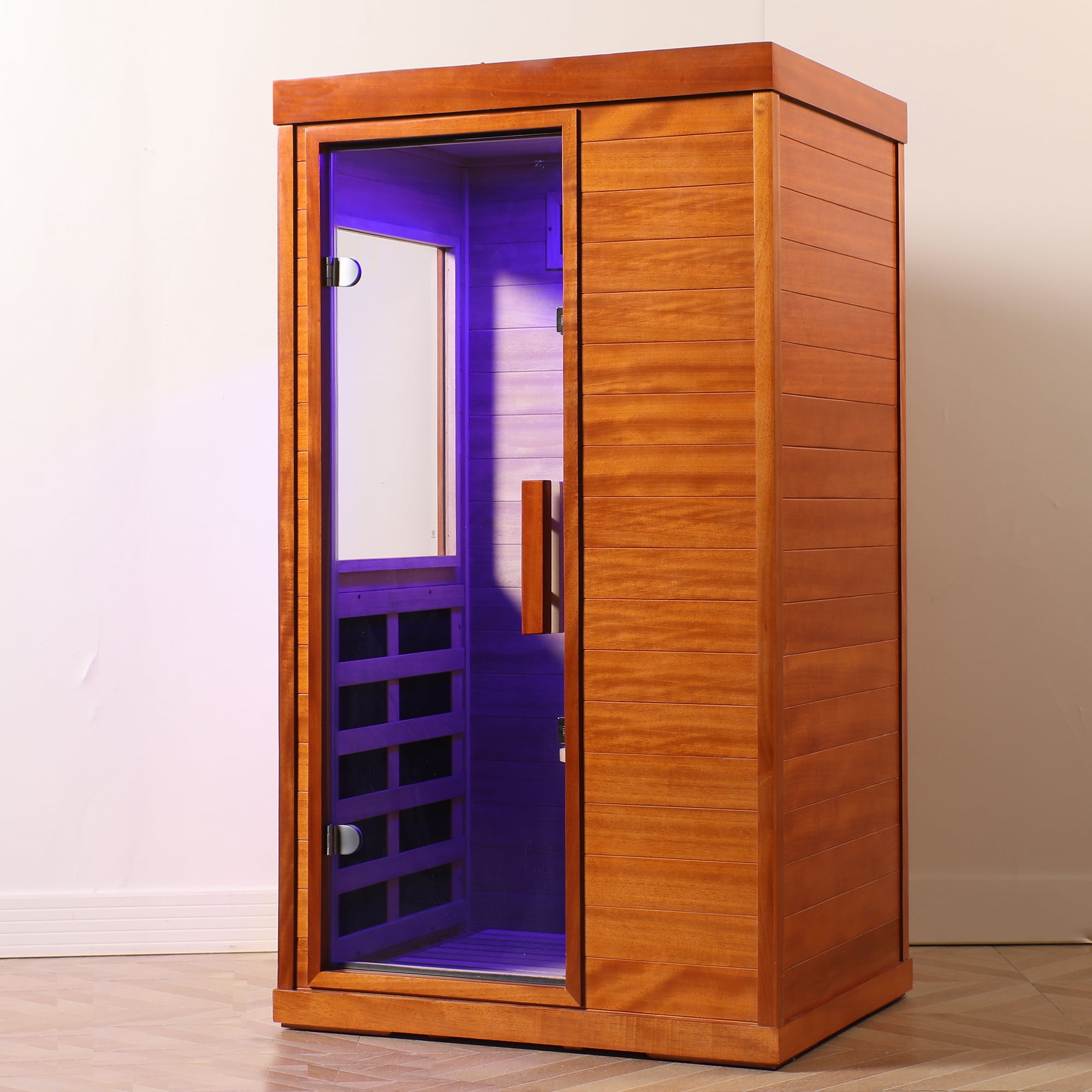 Seizeen Dry Sauna for Home, 1120W Far Infrared Saunabox with 7