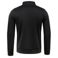 thumbnail image 4 of Xysaqa Men's Quarter-Zip Polars Fleeces Sweatshirt Men Big & Tall Long-Sleeve Pullover Top Sweater M-4XL, 4 of 4