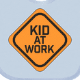 thumbnail image 4 of Inktastic Kid at Work Construction Sign Boys or Girls Baby Bib, 4 of 4