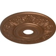 thumbnail image 3 of Ekena Millwork 20"OD x 3 1/2"ID x 1 1/2"P Vienna Ceiling Medallion (Fits Canopies up to 6 1/2"), Hand-Painted Polished Copper, 3 of 6