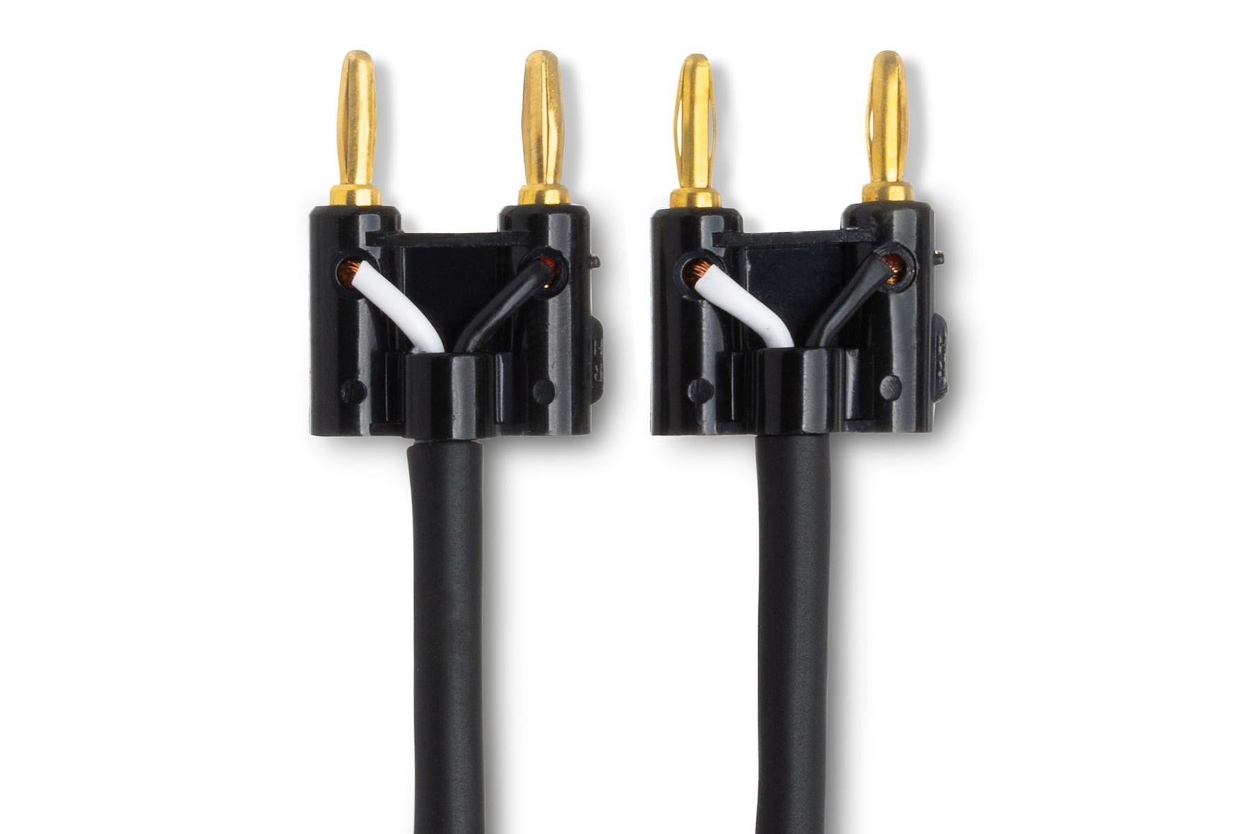Hosa SKJ-610BB Speaker Cable Dual Banana to Same 10 foot