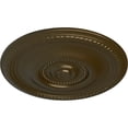 thumbnail image 3 of Ekena Millwork 20 5/8"OD x 1 3/8"P Raynor Ceiling Medallion (Fits Canopies up to 6"), Hand-Painted Brass, 3 of 8