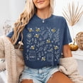 thumbnail image 6 of Vintage Bee Botanical T-Shirt: Honeycomb Doodle Tee, 6 of 6