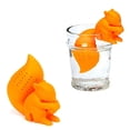 thumbnail image 5 of Squirrel Tea Infuser Loose Leaf Silicone Tea Infuser Strainers for Kettles Mugs Cups Easy to Make Tea, 5 of 5