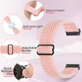 thumbnail image 2 of Vodtian 4 pack 20mm Elastic Nylon Bands Compatible with Samsung Galaxy Watch7/6/5/4, Garmin Vivoactive 6/5/3, Garmin Venu, Quick Release Repalcement Bands for Amazfit Bip 3/Amazfit Active 2, 2 of 7