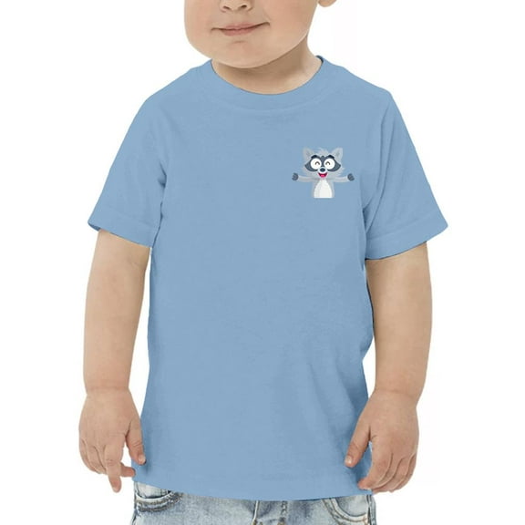 Happy Raccoon With Open Arms T-Shirt Toddler -Image by Shutterstock,  5 Toddler