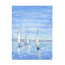 Trademark Fine Art Tim OToole  Sailing Close to the Wind II Canvas Wall Art