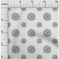 thumbnail image 1 of oneOone Cotton Cambric Fabric Floral Block Print Fabric By The Yard 56 Inch Wide, 1 of 4