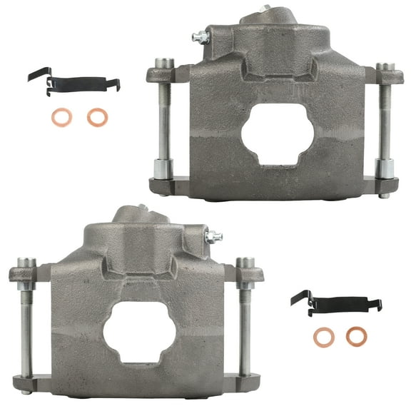 Brake Calipers 2PCS ECCPP Front 184127 184126 compatible for 1987,1989-1992 For Cadillac For Brougham|1981-1984,1992-1996 For Cadillac For Commercial Chassis