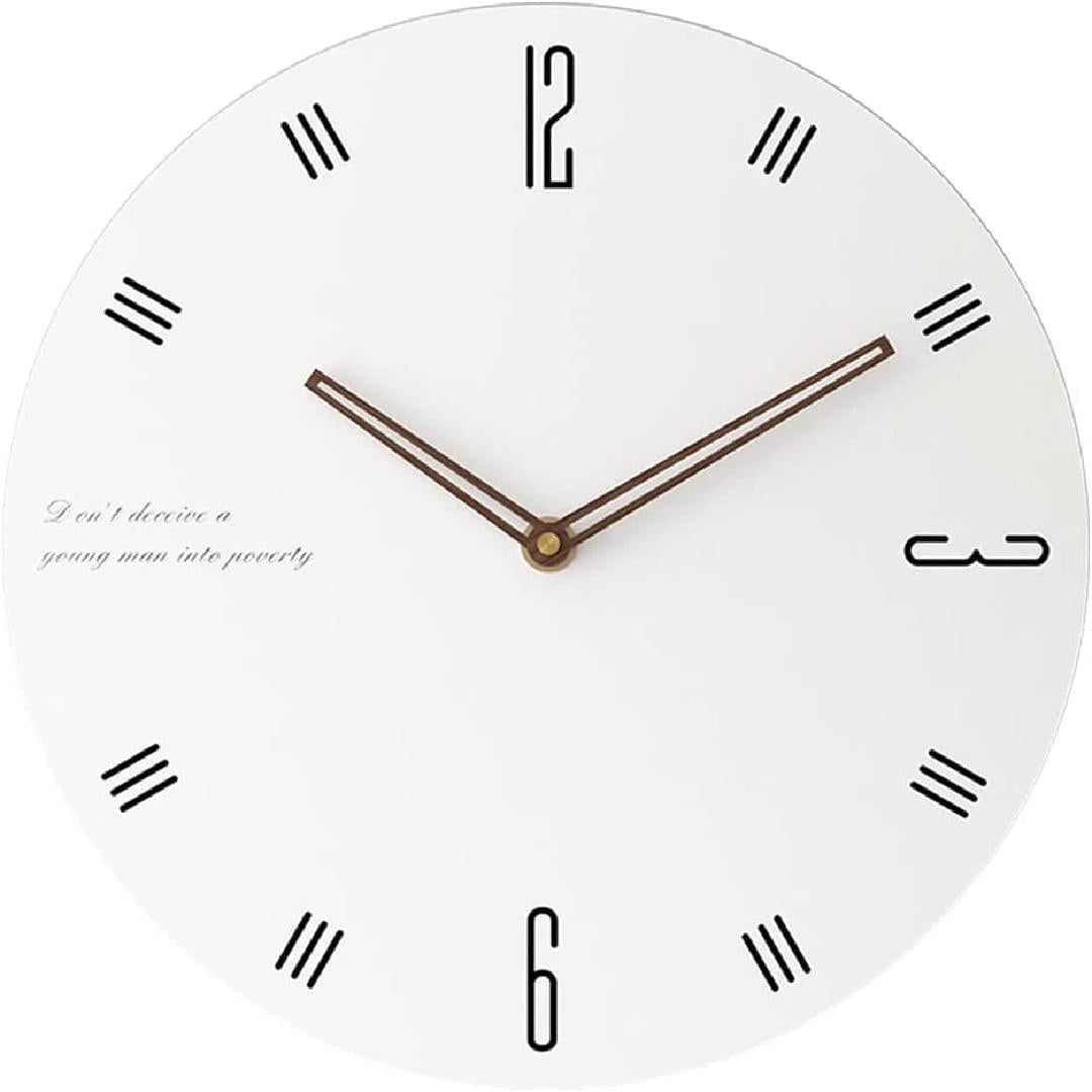 Modern Silent Wall Clock for Living Room Decor Wall Clocks Battery
