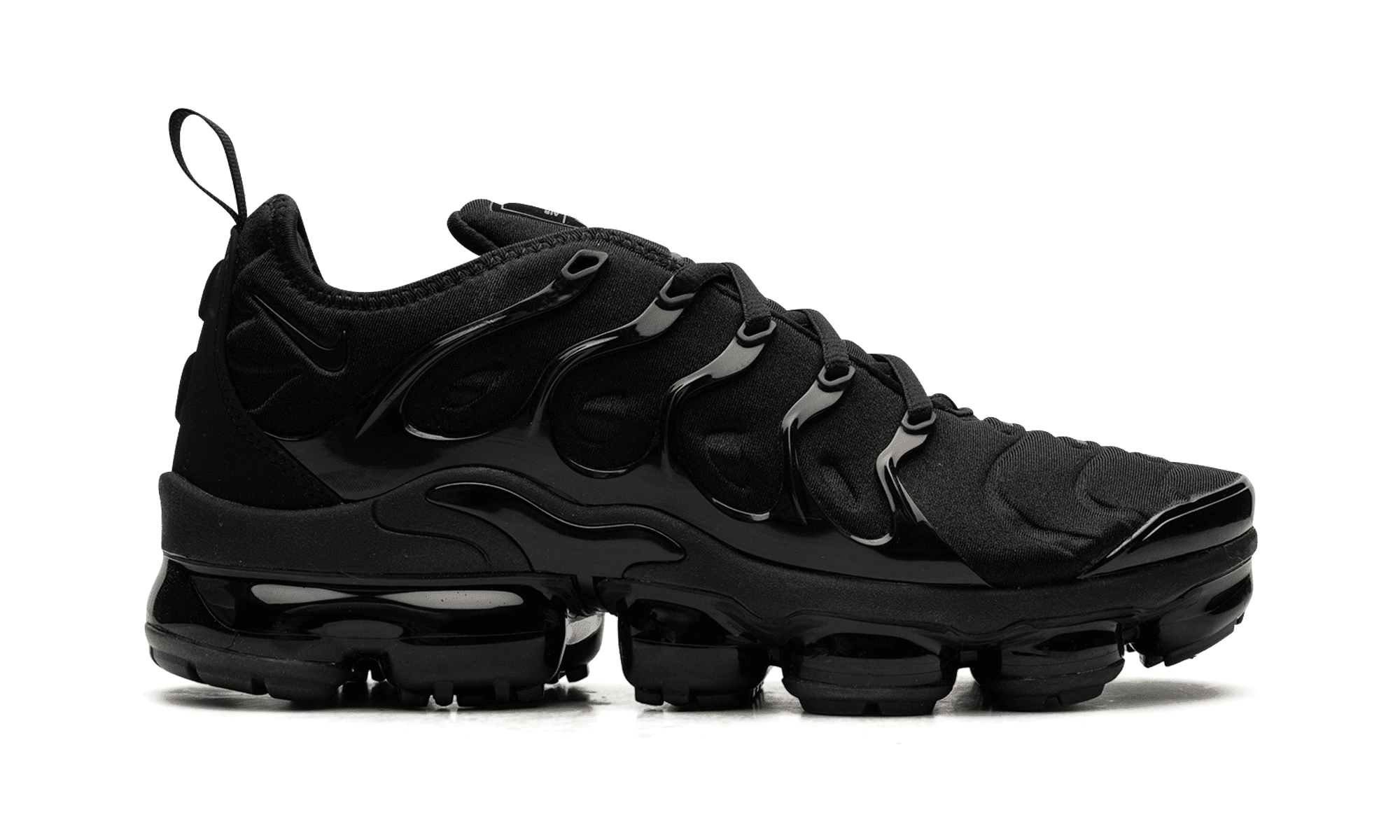 NIKE MENS Air Vapormax Plus "Triple Black" 924453 004 from Stadium Goods