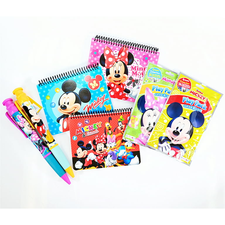 Disney Parks Note Pad Set Small Post It Notes Mickey Mouse Head