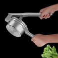 thumbnail image 2 of Exprimidor manual de acero inoxidable, exprimidor de frutas y verduras, gran capacidad Afortunado Sencillez, 2 of 4