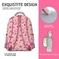 thumbnail image 5 of "Dinosaur Pattern School Backpack for College & Commute - Large Capacity Waterproof Backpack for Students, Durable Laptop Backpack with Comfortable Straps", 5 of 6