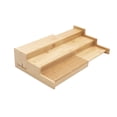 thumbnail image 3 of DECOMIL - Spice Shelf Organizer for Cabinet, Tiered Spice Rack for Countertop, Bamboo, Expandable 8,75(Expandable to 15,5) x 8,25 x 3, 3 of 5