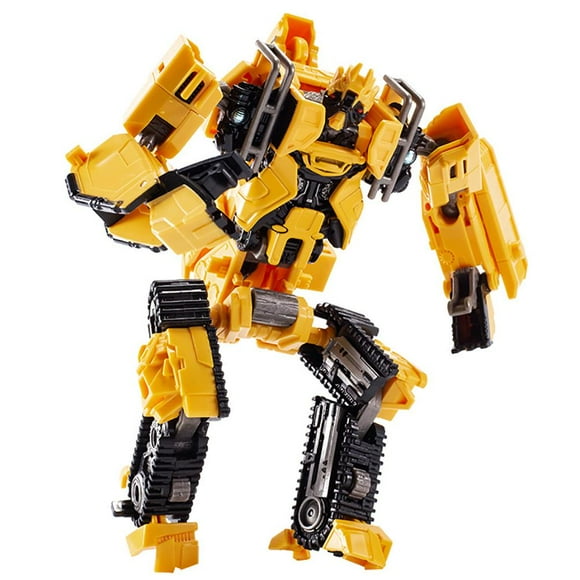 Juguete robot de vehículo de ingeniería de aleación, juguetes de coche robot de deformación figura de acción de deformación juguetes modelo de juguetes de coche robot de deformación compacto y ligero