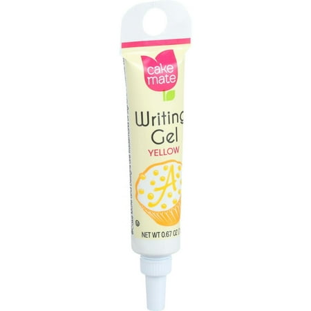Cake Mate Decorating Gel - Yellow - .67 oz - Case of 6 ...