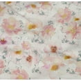 thumbnail image 4 of oneOone Cotton Poplin Twill Blush Pink Fabric Watercolor Floral Dress Material Fabric Print Fabric By The Yard 56 Inch Wide, 4 of 4