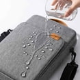 thumbnail image 5 of Laptop Briefcase Premium Laptop Case, Business Shoulder Bag Laptop Expandable Water-Repellent Messenger Bag for Men/ Women Computer Bag for Travel/ Business(Grey), 5 of 6