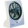 5" Rechargeable Swivel Fan with AC adapter