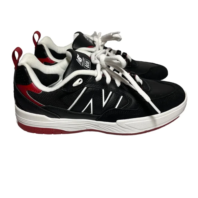 New Balance Numeric Tiago Lemos 808 Skate Shoes NM808BRD Black Red Men’s Size 8
