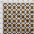 thumbnail image 2 of oneOone Cotton Cambric Dusty Brown Fabric Argyle Check Craft Projects Decor Fabric Printed By The Yard 56 Inches Wide, 2 of 4