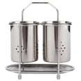 thumbnail image 3 of Kitchen Accessory,WallMounted 304 Stainless Steel Chopsticks Spoon Basket Chopsticks Container Versatile Functionality, 3 of 8