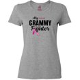 thumbnail image 3 of Inktastic Breast Cancer Awareness My Grammy is a Fighter Women's T-Shirt, 3 of 5
