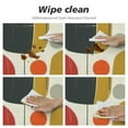 thumbnail image 4 of Nawypu  Mid Century Tablecloth, Vintage Shapes Design Modern Style Table Cover, Water Resistant Wipeable Tablecloths for Kitchen Dinning Room Decor Round, 4 of 7