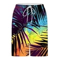 thumbnail image 2 of Yaoyar Mens Swim Trunks with Compression Liner 2 in 1 Board Shorts 9 Inch Quick Dry Swimming Trunks with Pockets, 2 of 7