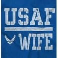 thumbnail image 2 of US Air Force USAF Wife Spouse Women Plus Size Graphic Tee Tees Brisco Brands 4X, 2 of 5
