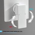 thumbnail image 6 of Wall Mounted Waterfall Rain Shower System With Handheld Shower Head, 6 of 8