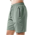 thumbnail image 4 of Hombres Casual Solid Fitness Training Ejercicio de secado rápido Deportes Running Shorts Pantalones Pompotops oipoqjl22445, 4 of 7