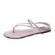 thumbnail image 1 of Amzcrzy Zapatos de mujer,Zapatos de mujer,Zapatillas de mujer, Sandalias romanas con punta plana y puntera para mujer, de verano, a la moda, para playa Sandalias Mujer Zapatillas De Casa, 1 of 5