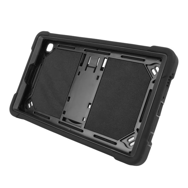 Funda protectora de silicona para tableta Tab A7 Lite con protección integral que evita caídas y soporte trasero, color negro