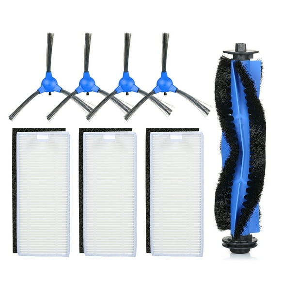 Paquete de 8 accesorios de repuesto Juego de herramientas de repuesto para aspiradora Eufy RoboVac 1 Tomshoo Accesorios para aspiradoras