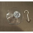 thumbnail image 4 of Large 10 Piece Value Pack Clear Plastic Suction Cup with Removable Hook 1 5/8\\, 4 of 4