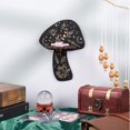 thumbnail image 4 of Shelf Display Wooden Wall Shelf Mushroom Rustic Floating Shelves Dowsing Pendulum Holder Stand Witchy Stuff Storage Display for Hanging Essential Oil Spiritual 7.99x5.91Inch Mixed Color, 4 of 9