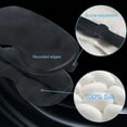 thumbnail image 6 of Sleep Mask, Super Soft Eye Masks with Adjustable Strap, Lightweight Comfortable Blindfold,Perfect Blocks Light for Men Women (1 Black 1 Gray 1 Pink), 6 of 7