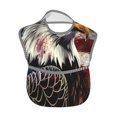 thumbnail image 2 of Zufioo Retro American Eagle A Print Toddler Adjustable Waterproof Bib, 11.6x15 Inch Feeding Bib Suitable for 6-24 Month Babies, 2 of 8