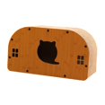 thumbnail image 2 of STARTIST Cat Sleeping Bed Playing Cat Scratcher Toy Hideout Cats Play House for Kitty L, 2 of 9