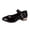 Black, variant on Girls Dress Shoes Toddler Little Kid Flats Mary Jane School Bowknot Girl Party Ballerina Flat Shoes for Kids Red 28