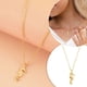 thumbnail image 3 of Collar Hippocampus Collar de cadena colgante con tarjeta de mensaje de regalo para las mujeres, 3 of 7