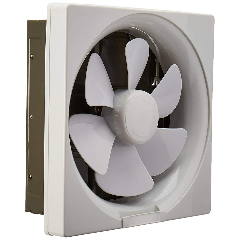 Tjernlund 12 Inch White Plastic Shutter Exhaust Fan for Warehouses