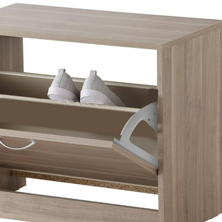 USHOBE Flip Shoe Cabinet Hinge 1 Pair Rectangular Shape Iron Material for Storage Capacity Boost Homeowners