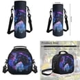 thumbnail image 7 of Uorisanigo 4Pcs Kids Backpack Set Purple Galaxy Horse School Backpack and Lunch Bag Set with Pencil Case and Water Bottle Carrier Bag Bookbag Children's Backpacks for Middle School, 7 of 7