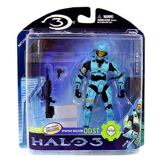 McFarlane Halo Series 2 Spartan Soldier ODST Action Figure [Light Blue