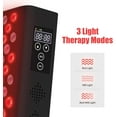thumbnail image 3 of Compact Red Light Panel for Face and Body, 3-Mode Infrared Light Device with Stand for Targeted At-Home Wellness, 3 of 6