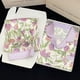 thumbnail image 1 of Pijama de verano con solapa de tulipán morado para mujer, ropa de dormir dulce para el hogar, ropa de dormir de moda, suave satén de seda, ropa de dormir coreana de lujo, 1 of 6