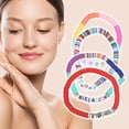 thumbnail image 2 of Unique Bargains 1 Juego de pulseras para mujer Pulseras de capas elásticas con cuentas de arcilla coloridas Playa de verano, 2 of 7